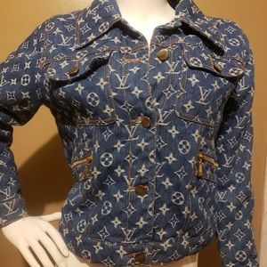 Vintage Louis Vuitton Monogram Denim jacket
